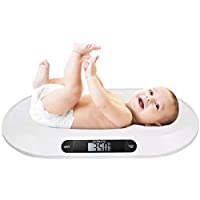 Los mejores  - Bakaji - Báscula electrónica para niños recién nacidos- con pantalla digital LCD- báscula de peso para recién nacido- 20…